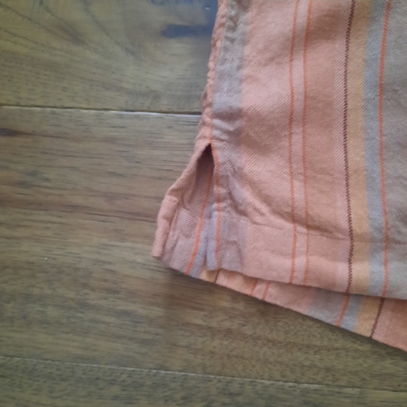 Madewell Striped Cotton and Linen Camp Shirt - Picture 7 of 14